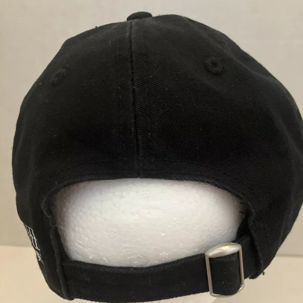 Dermot Kennedy Without Fear Tour Black Baseball Cap Hat Adjustable Strapback - Picture 4 of 7